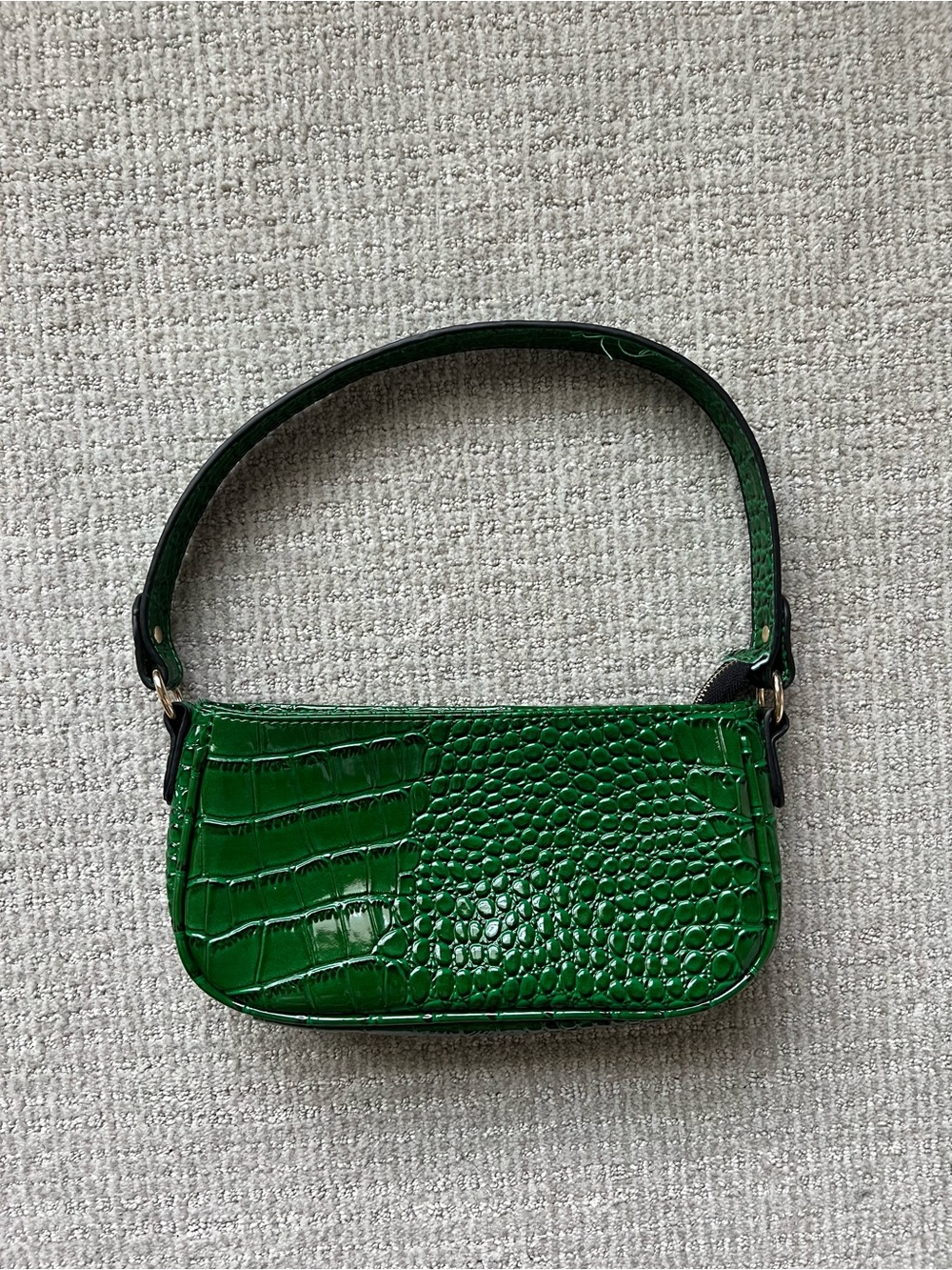 Faux Snake Skin Purse